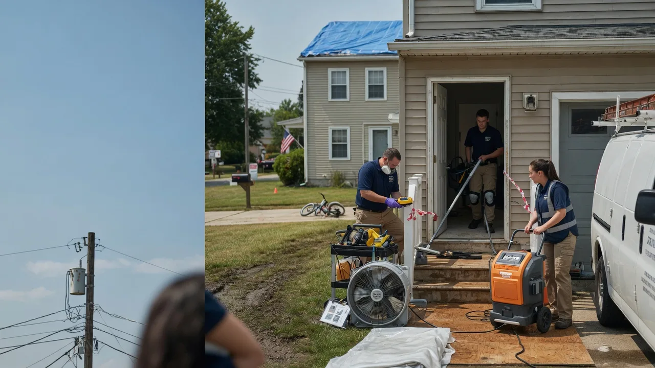 Water Damage Repair in Andalusia, IL near me